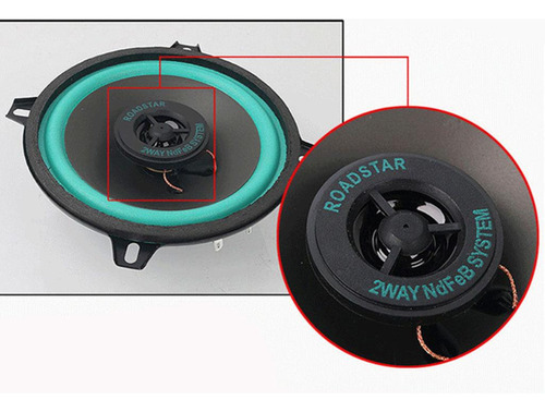 5 \ Universal Do Altifalante Coaxial Da Freqüência Do