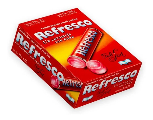 Pastillas Caramelo Refresco Felfort X 12u 