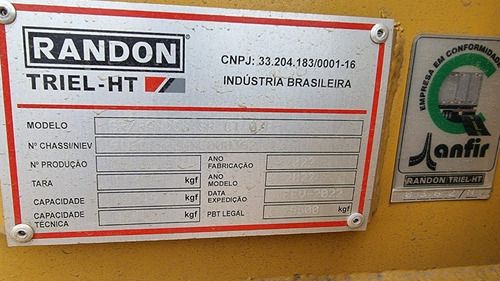 Imagem 14 de 15 de Carreta Prancha 3 Eixos Randon Ano 2022 (zero Sem Uso)