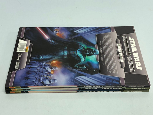 03 Hqs Star Wars Legends Boba Fett E Darth Vader Panini