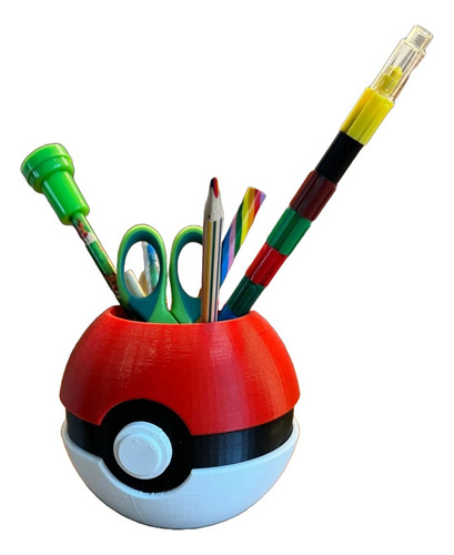 Lapicero - Organizador De Escritorio - Pokebola - Pokemon