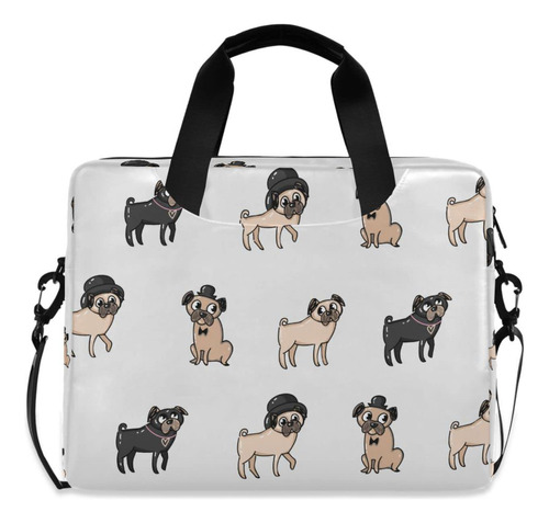 Sletend Bolsa Para Portatil Perro Bulldog Dibujo Animado