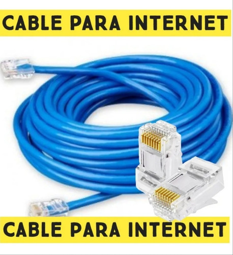 Cable Utp Cat6 Internet Por 10 Metros  Redes Cct