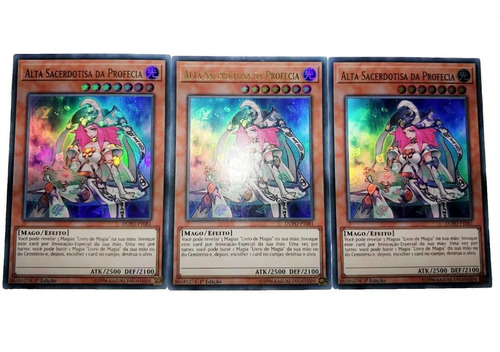 Yugioh - High Priestess Of Prophecy Ultra Em Português 