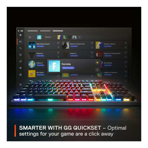 Steelseries Apex Pro Gen 3 Omnipoint 3.0 Interruptores