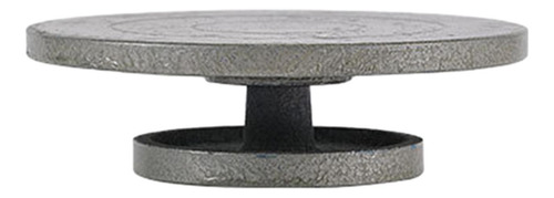 Rueda Giratoria Para Escultor Con Rodamiento De Gris 15cm