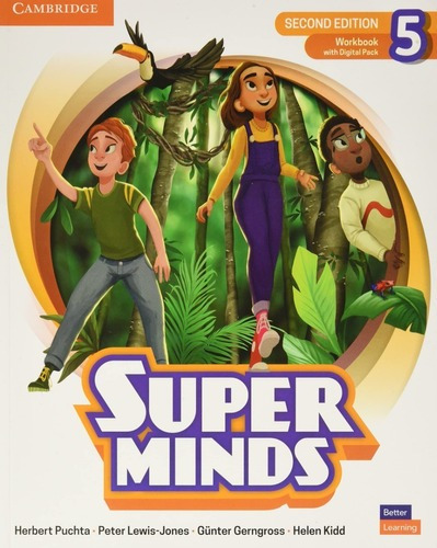 Super Minds Level 5 -  Work Book - 2nd Edition - Cambridge