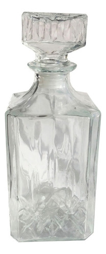 Kit 5 Peças Com 1 Licoreira 910ml + 4 Taças 50ml De Vidro