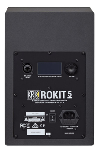 Monitores Krk Systems Rokit Rp5g4 Activo Individual