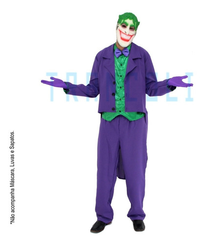 Featured image of post Foto Da Roupa Do Coringa Roupa fantasia coringa joker 2019 cosplay batman lan amento