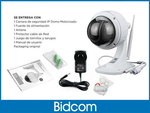 Imagen 5 de 10 de Cámara Ip Exterior Domo Motorizado P2p Wifi Infrarroja Hd