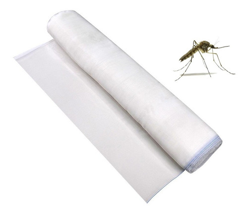 Tela Mosquiteiro Para Janela Nylon Branca 1,50 X 5m Lahuman