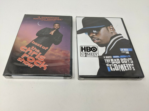 Lot Of 2 Hbo Comedy Shows: The Chris Rock Show + P. Didd Ccq