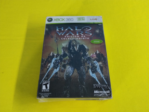 Halo Wars Edicion Coleccionista Xbox 360 Completo Original