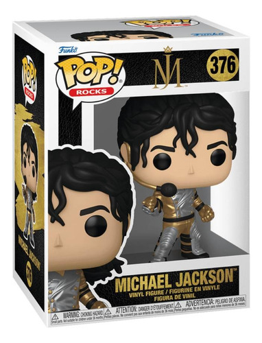 Funko Pop Rocks Michael Jackson Armor History 376