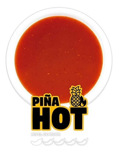Imagen 3 de 5 de Salsa Picante Piña Hot Para Alitas 3.8 L Al Mejor Precio
