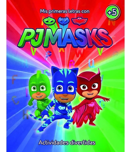 Pj Masks Héroes En Pijamas Mis Primeros Números Letras Nuevo