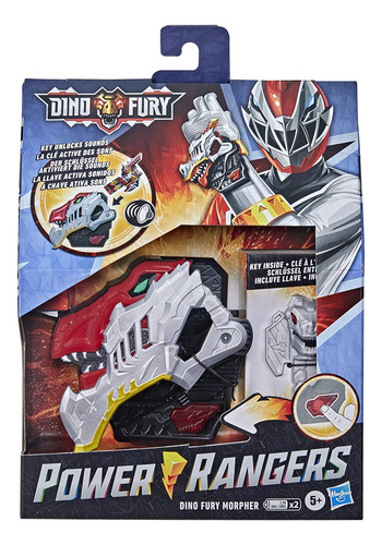 Brinquedo Eletrônico Power Rangers Dino Fury Morpher Com Luz