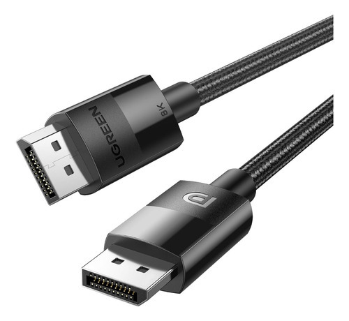 Cable DisplayPort A DisplayPort DP 1.4 8k@60hz Nylon Trenzado HDR 3D 5m