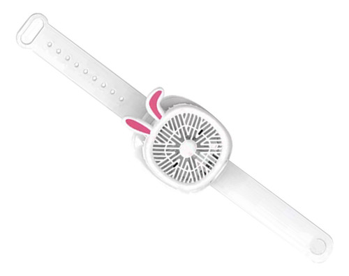 Mini Reloj Con Ventilador, Carga Usb, Recargable, 3 Velocida