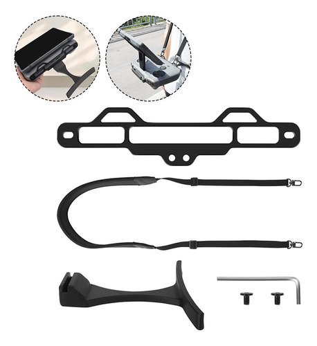 Para Dji Rc Pro2 Abdominal Soporte,barra Aluminio+arnés