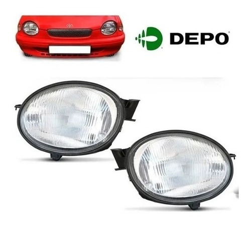 Farol Corolla Europeu 1998 1999 2000 2001 2002 Manual Depo