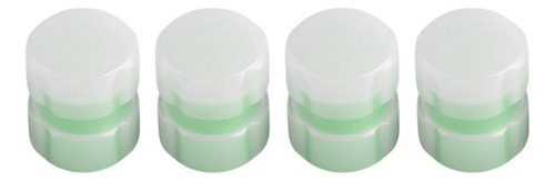 Qh1 4 Piezas Night Glow Auto Tire Valve Caps Accesorios