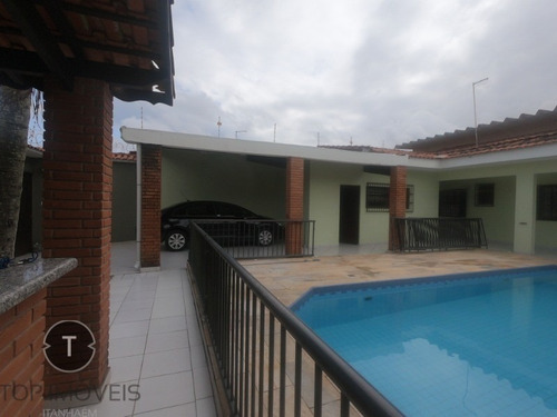 Imagem 12 de 29 de Linda Casa Com Piscina E Área Goumet Com Churrasqueira E Forno Para Pizza, A 200m Do Mar, Venha E Confira. - Ca00628 - 69509529