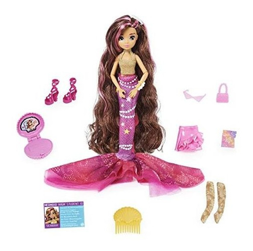  Mermaid High, Muñeca De Sirena Searra Deluxe Y Accesorios 