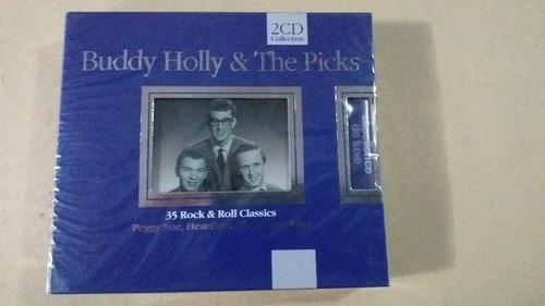 Cd Buddy Holly -   35 Rock Y Roll Classics  -2cds