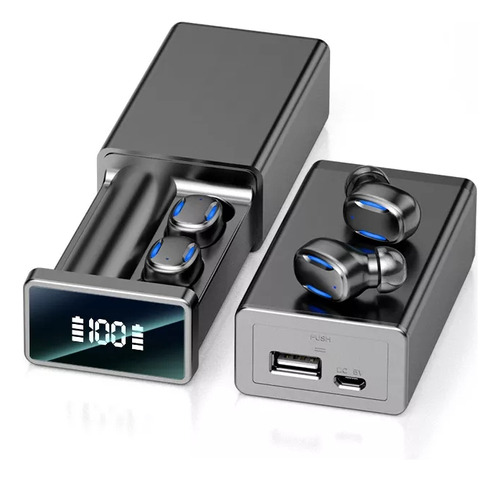 Auriculares Inalámbricos Bluetooth Tws 5'2 Con Caja De Carga