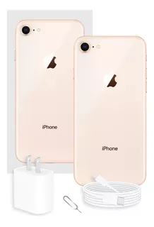 Apple iPhone 8 256 Gb Oro Con Caja Original Batería 100%