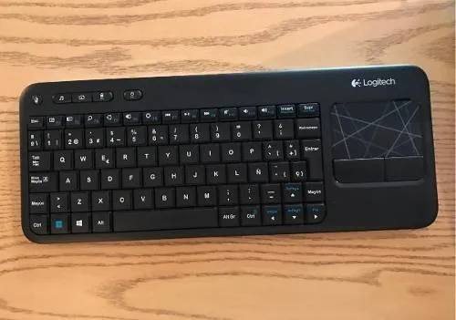 Teclado logitech k400r sale