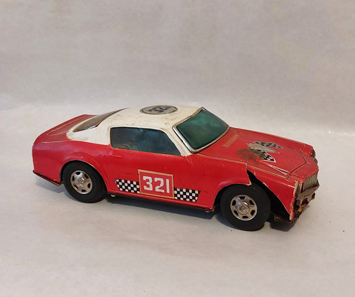 Antiguo Auto De Carrera Juguete 321 Origen Taiwán (Usado)