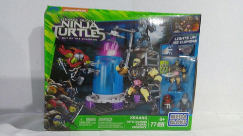 Mega Bloks Tortugas Ninja Kraang Camara Criogenica 2015 #2