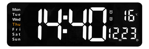 Reloj De Pared Digital Escritorio Función De