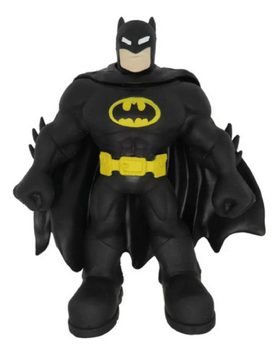 Muñeco Estirable Heroes Dc Batman Negr Monster Flex Original