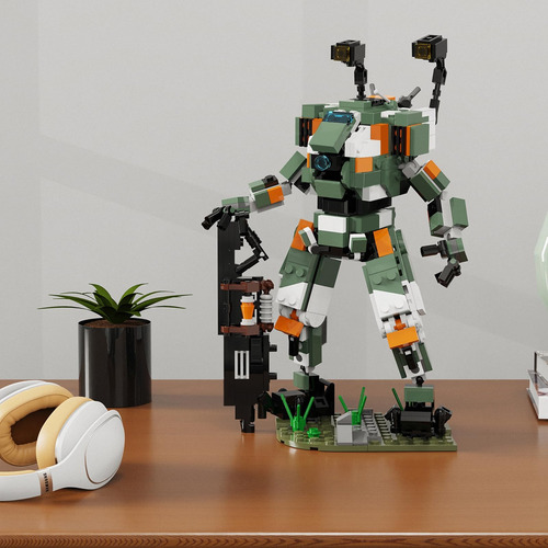 Kit De Construcción De Robot Mecha Mecha Mecha Anundblock De