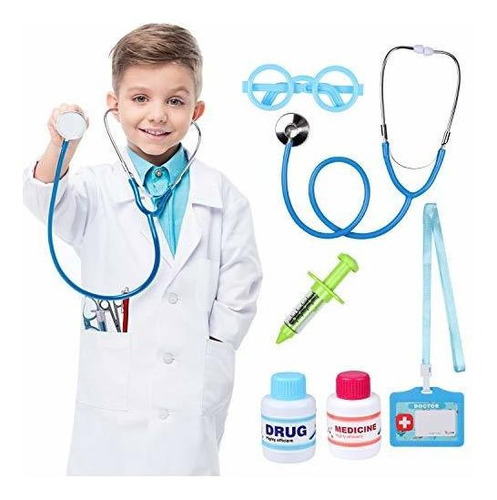 Kit De Vestuario Médico Para Niños Vestir Amp; W2x7b