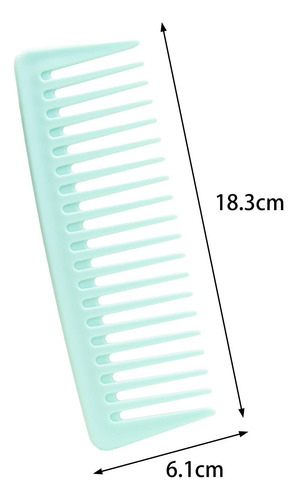 3 Peine Desenredante Para El Cabello, Herramienta De Verde