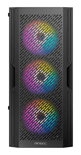 Gabinete Para Computadora De Escritorio Antec Ax20 Elite 4 Coolers 120mm Frgb Negro