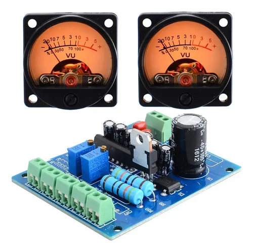 Z Potenciômetro Vu Meter Incluído Para Equipamento De Q