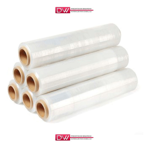 Film Stretch Virgen Cristal 50cm Bob5kg Aprox X4un