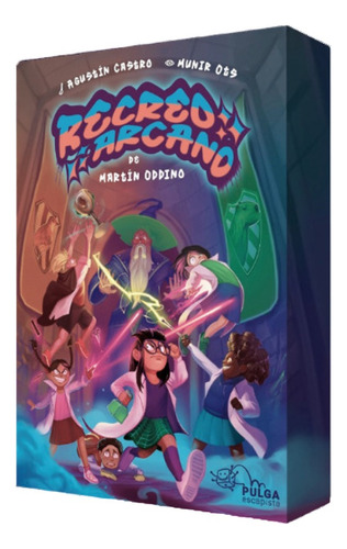 Juego De Mesa Recreo Arcano Pulga Escapista