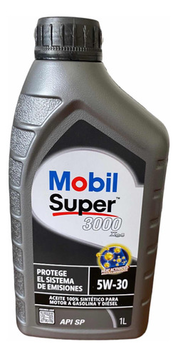 Mobil Súper 3000 Xe4 5w30 Sintético 100% Diésel Gasolina 1 L