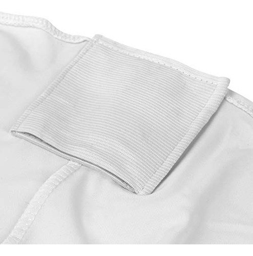 Mantel Redondo Ajustado Para Mesa De Cóctel 30 Blanco