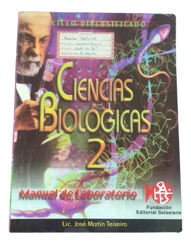 Manual Laboratorio.ciencias Biológicas 2. 5to Año. Salesiana