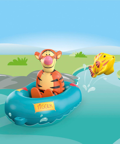 Playmobil Junior 71704 Paseo En El Bote Flotador De Tigger