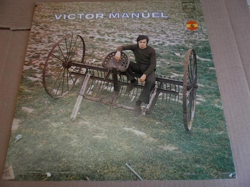 Vinilo Victor Manuel 1971 Lp Philips, La Romería, Paxariños