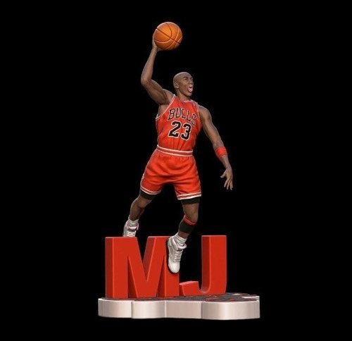 Archivo Stl Impresión 3d - Nba - Micheal Jordan Dunking - Ni